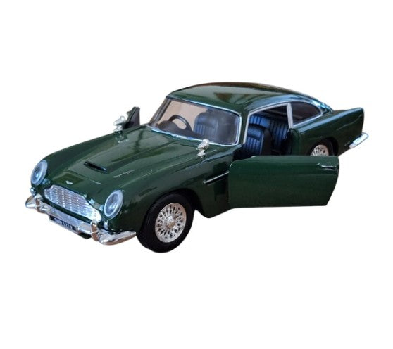 Auto De Colección Aston Martin Db5 Marca Motormax Escala 1:24 Verde