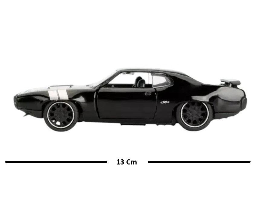 Auto Doms Plymouth Gtx Rápidos Y Furiosos Marca Jada 1:32 Largo 13 Cm