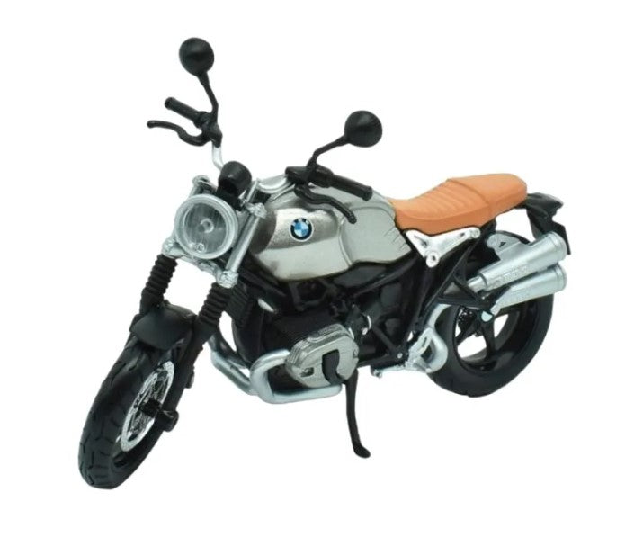 Moto Bmw R Ninet Sclambler Escala 112 Maisto Coleccionables 18 Cm de Largo