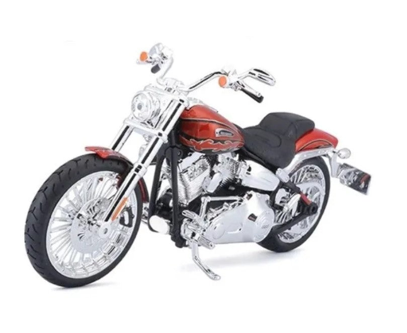 Moto Harley Davidson Modelo 2014 Cvo Breakout Maisto Escala 1/12 18 Cm De Largo