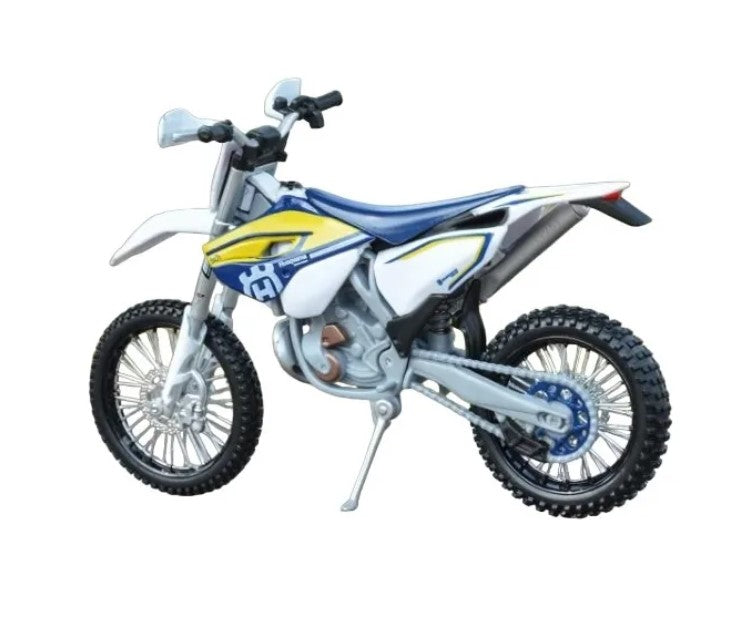 Moto Husqvarna Fe 501 Escala 1/12 Maisto Coleccionables 18 Cm de Largo