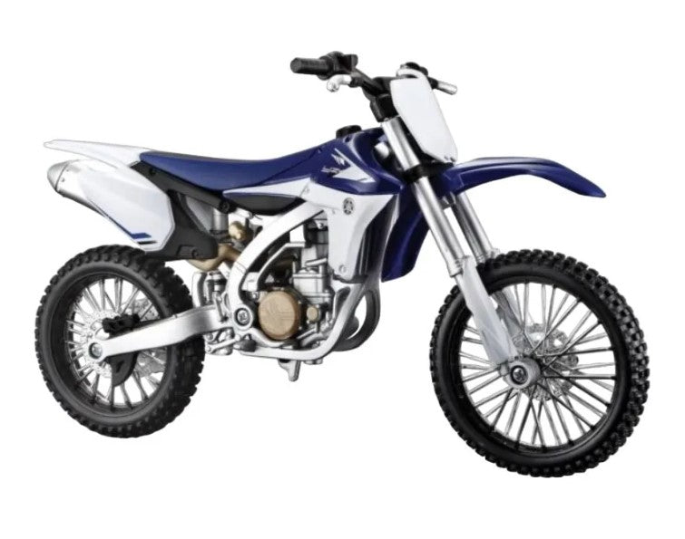 Moto Yamaha Yz450f Escala 1/12 Maisto Coleccionables 18 Cm de Largo