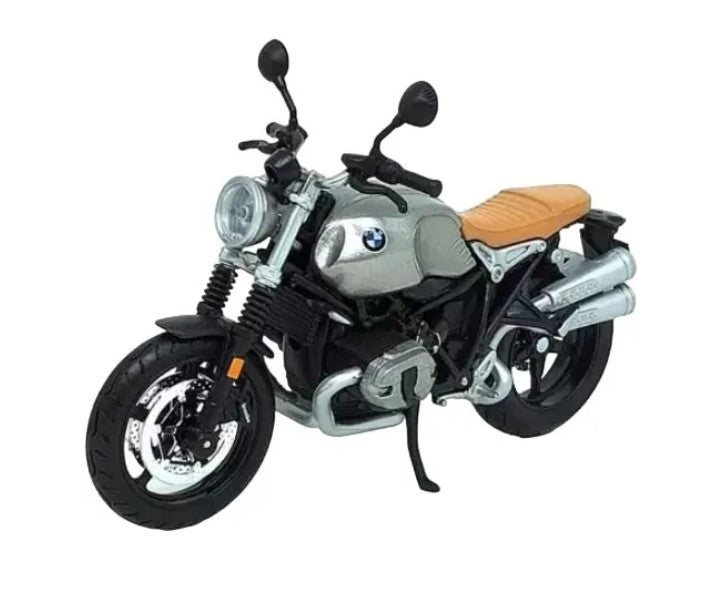 Moto Bmw R Ninet Sclambler Escala 112 Maisto Coleccionables 18 Cm de Largo