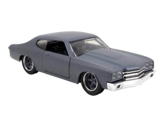 Auto Doms Chevrolet Chevelle SS Rápido Y Furioso Marca Jada Escala 1:32 Mide 13 Cm de Largo