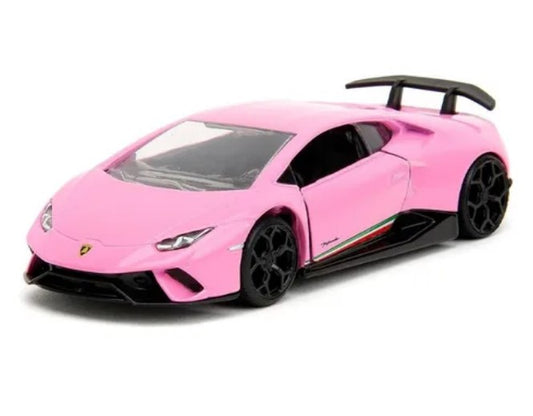 Auto Lamborghini Huracán Performante Pink Slips Jada 1:32 Mide 13 Cm de Largo