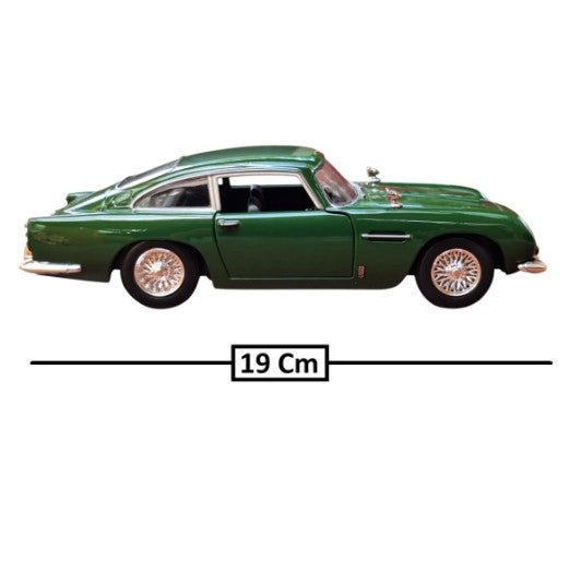 Auto De Colección Aston Martin Db5 Marca Motormax Escala 1:24 Verde
