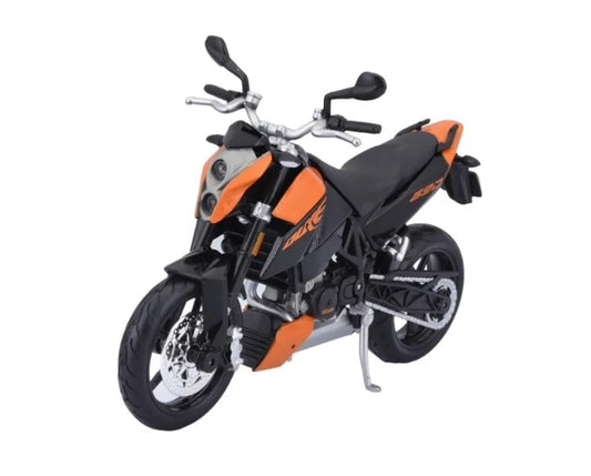 Moto Ktm 690 Duke Escala 1/12 Maisto Coleccionables 17 Cm de Largo