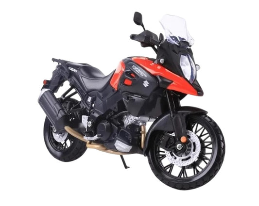 Moto Suzuki V - Strom 1000 Escala 1/12 Maisto 17 Cm de Largo