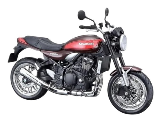 Moto Kawasaki Z900rs Escala 1/12 Marca Maisto Mide 17 Cm de Largo