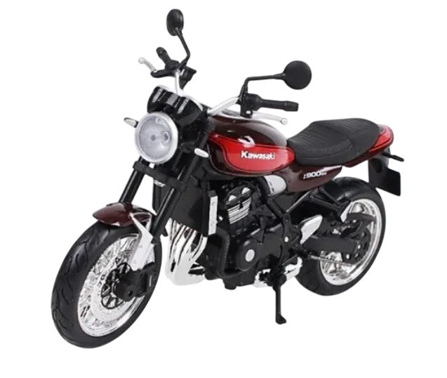Moto Kawasaki Z900rs Escala 1/12 Marca Maisto Mide 17 Cm de Largo